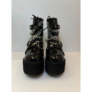 Chain Belt Platform Boots (Size 6/36)
